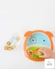 Skip Hop Zoo csúszásgátlós tányér szett Kutya 