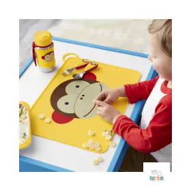 Skip Hop Zoo Monkey - szívószálas üveg -termosz