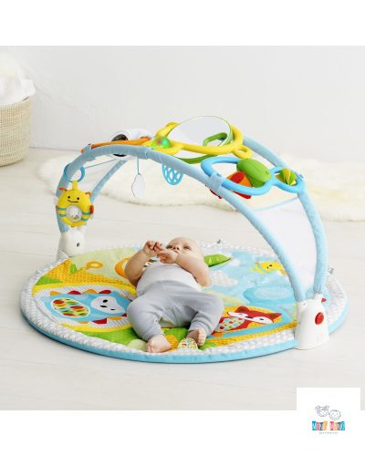 Skip Hop játszószőnyeg játékhíddal Explore & More 