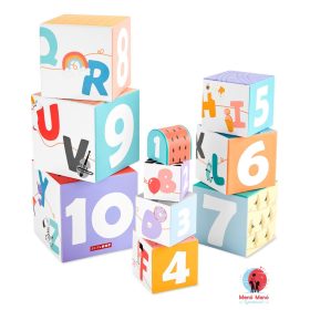 Skip Hop ABC & Me összerakható kockák 