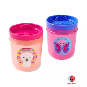 Skip Hop Zoo Tumbler Cups pohár láma és pillangó
